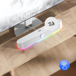 Barre de Son Gaming REDRAGON ADIEMUS RGB GS560 - Blanc