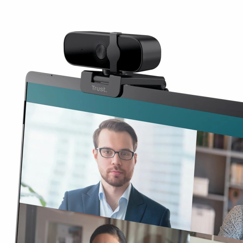 Webcam USB TRUST TANOR 25548 Full HD - Noir