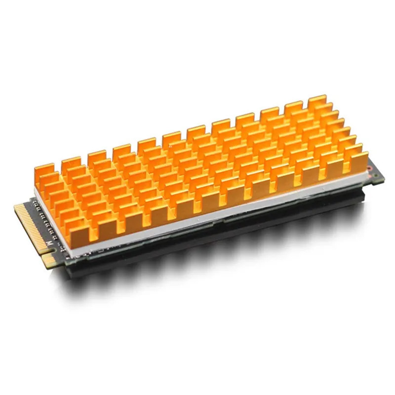 Radiateur Ultra Fin pour SSD M.2 / NVME - Gold