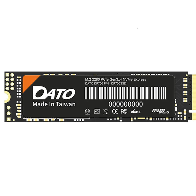Disque SSD DATO DP700 256Go M.2 PCI-E 3.0 NVME
