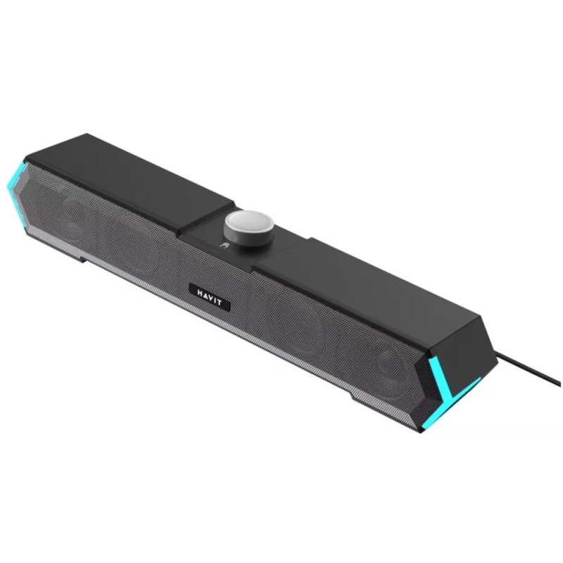 Barre de Son USB HAVIT M19 LED - Noir
