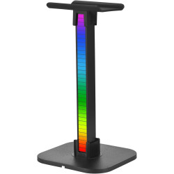 Support Stand pour Casque RGB T-12 - Noir