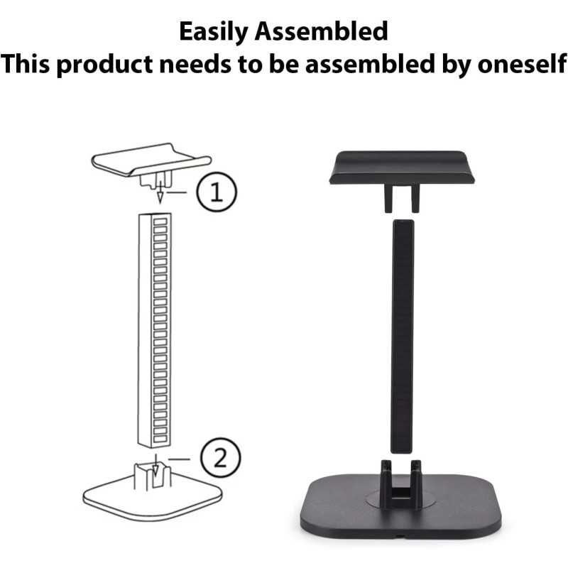 Support Stand pour Casque RGB T-12 - Noir
