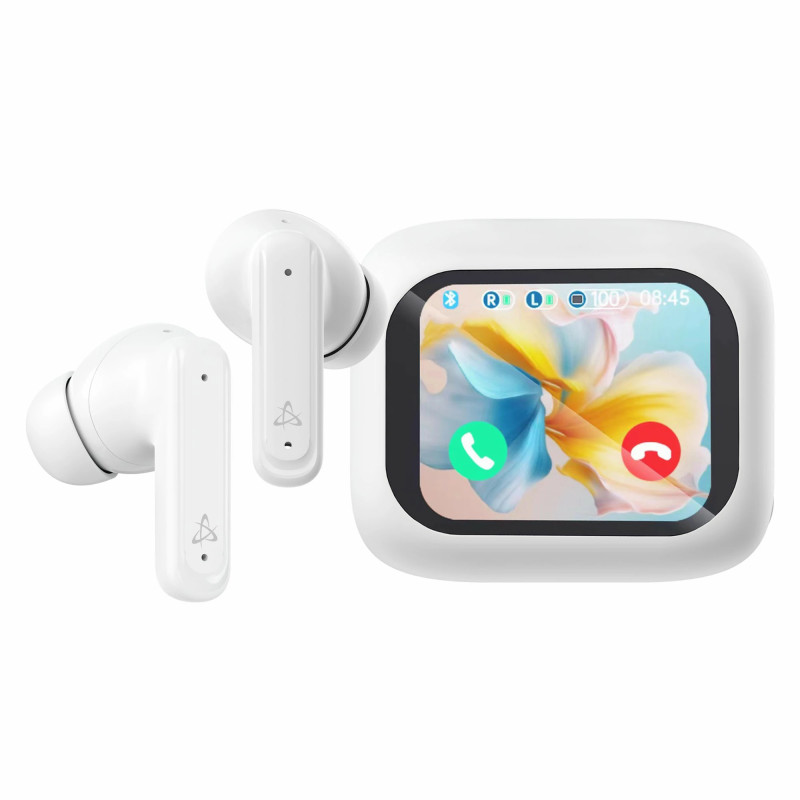 Ecouteur Bluetooth SBOX EB-TWS08 ANC - Blanc