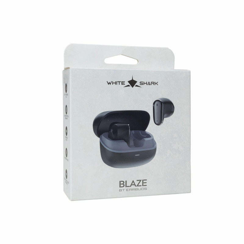 Ecouteur Bluetooth WHITE SHARK BLAZE GEB-TWS201 - Noir