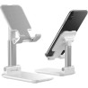 Support de Bureau pour SMARTPHONE Pliable - Blanc