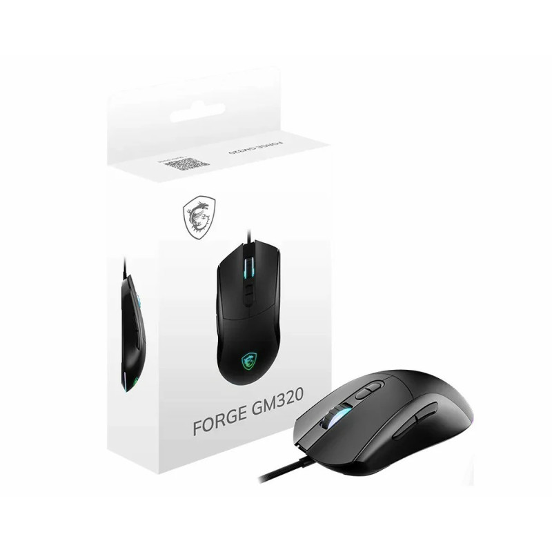 Souris Gaming MSI FORGE GM320 RGB - Noir