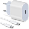 Chargeur USB-C 25W avec Cable CH-21C - Blanc