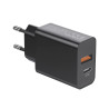 Tète Chargeur USB-C 45W + USB-A CH-26 - Noir