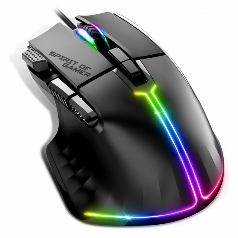 Souris Gaming SPIRIT OF GAMER PRO-M5 RGB - Noir
