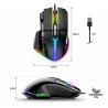 Souris Gaming SPIRIT OF GAMER PRO-M5 RGB - Noir