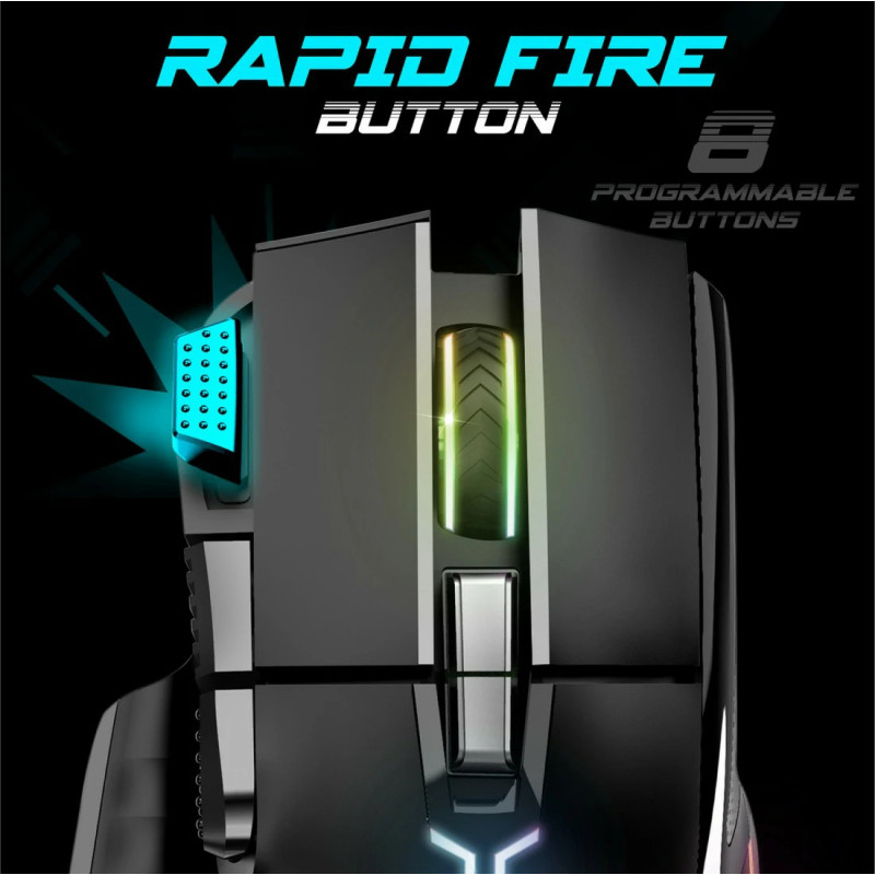 Souris Gaming SPIRIT OF GAMER PRO-M5 RGB - Noir