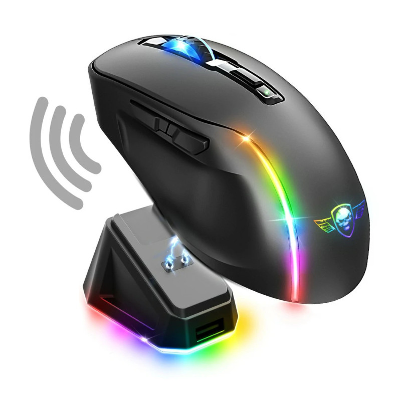 Souris Gaming sans Fil SPIRIT OF GAMER ELITE M50 DARK - Noir