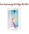Samsug S6 Edge Blanc - Protection GLASS