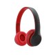 Casque MP3 Bluetooth P47 Rouge
