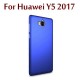 Huawei Y5 2017 - Etui en Silicone Bleu