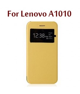 Flip Cover Gold S View Lenovo A1010
