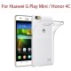 Huawei G Play Mini / Honor 4C - Etui en Silicone Transparent