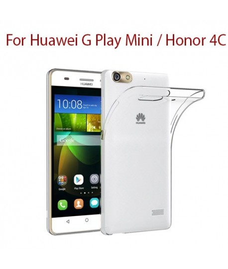 Huawei G Play Mini / Honor 4C - Etui en Silicone Transparent