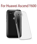 Huawei Ascend Y600 - Etui en Silicone Transparent