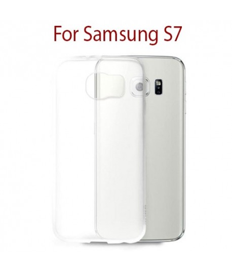Samsung Galaxy S7 - Etui en Silicone Transparent