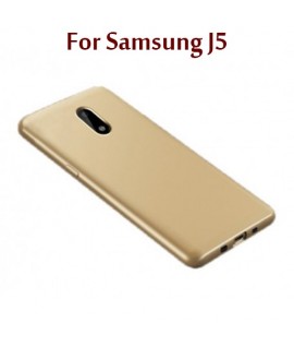 Samsung J5 - Etui en Silicone Gold