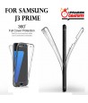 Samsung J3 Prime - Etui Transparent 360° Avant et Arrière