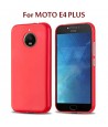 MOTO E4 PLUS - Etui en Silicone
