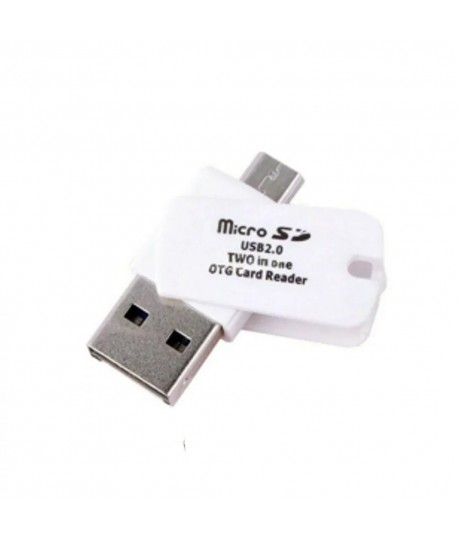Adaptateur OTG Lecteur de cartes vers Micro USB