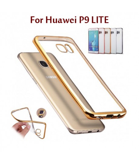 Huawei P9 LITE - Etui en Silicone Transparent + Contour