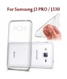 Samsung J3 PRO / J330 - Etui en Silicone Transparent