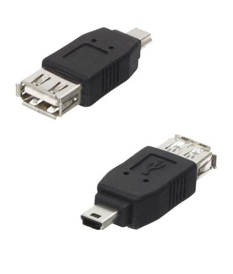 Adaptateur Mini USB Male Vers USB Femelle