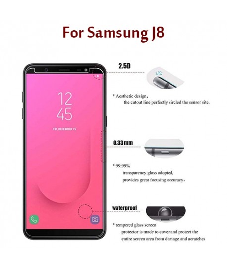 Samsung J8 - Protection GLASS
