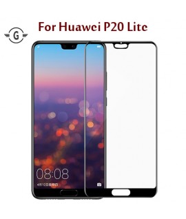 Huawei P20 Lite - Protection FULL SCREEN GLASS Noir