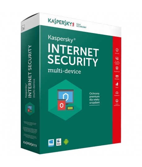 Antivirus KASPERSKY Internet Security 2019 - 1 an / 10 Pc