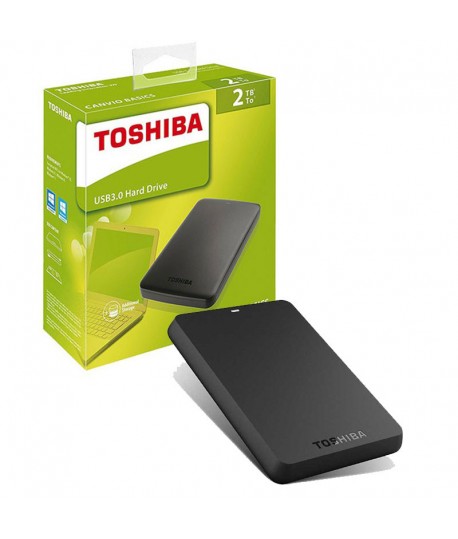 Disque Dur Externe TOSHIBA Canvio Basics 2.5" 2 To USB 3.0