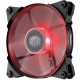 Ventilateur de boîtier COOLER MASTER JETFLO 120 LED R4 Rouge