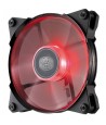 Ventilateur de boîtier COOLER MASTER JETFLO 120 LED R4 Rouge