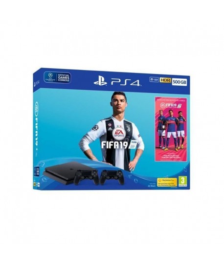 PlayStation 4 SONY 500Go Slim FIFA 2019