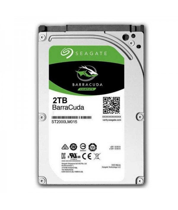 Disque Dur Interne Seagate Enterprise Capacity 2.5" 2 To - SATA 6Gb/s, 7200 Tr/min, 128 Mo Cache, NL