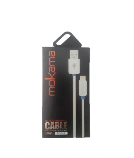 Cable Lightning 1m MOKAMA pour iPhone