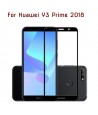 Huawei Y3 Prime 2018 - Protection FULL SCREEN GLASS - Noir