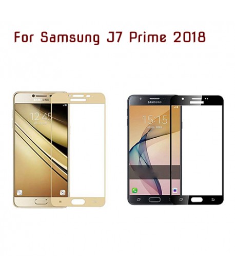 Samsung J7 PRIME 2018 - Protection FULL SCREEN GLASS