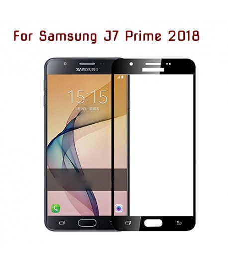 Samsung J7 PRIME 2018 - Protection FULL SCREEN GLASS