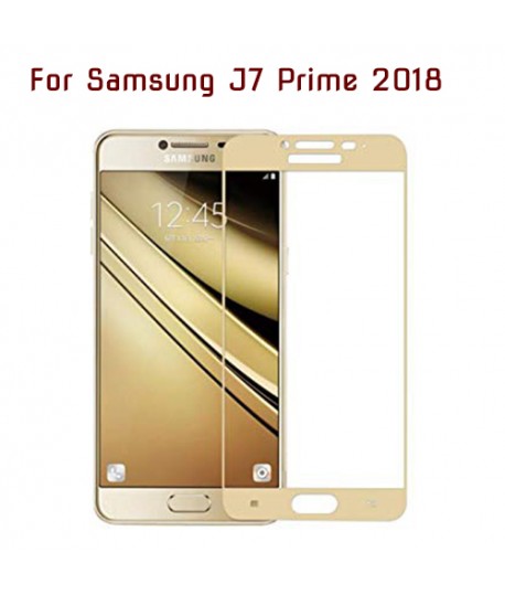 Samsung J7 PRIME 2018 - Protection FULL SCREEN GLASS