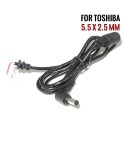 Cable Chargeur PC TOSHIBA 5.5 x 2.5 mm