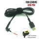Cable Chargeur PC LENOVO USB PIN