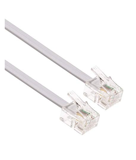 Cable RJ11 pour Téléphone Fixe - 5M