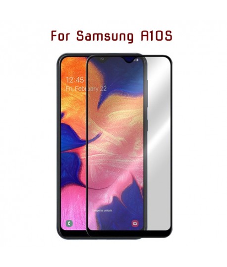 Samsung A10S - Protection FULL SCREEN GLASS Noir