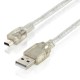 Cable USB vers Mini USB 0.7m pour PS3